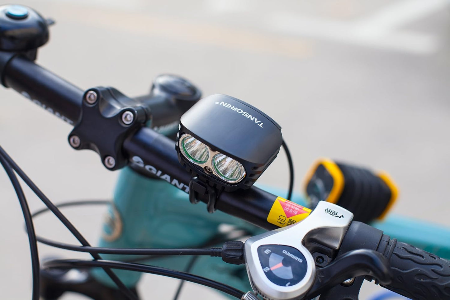 Bike Light, LED 4000 Lumen Bike Lights for Night Riding, Rechargeable Bike Headlight, Waterproof Bicycle Light