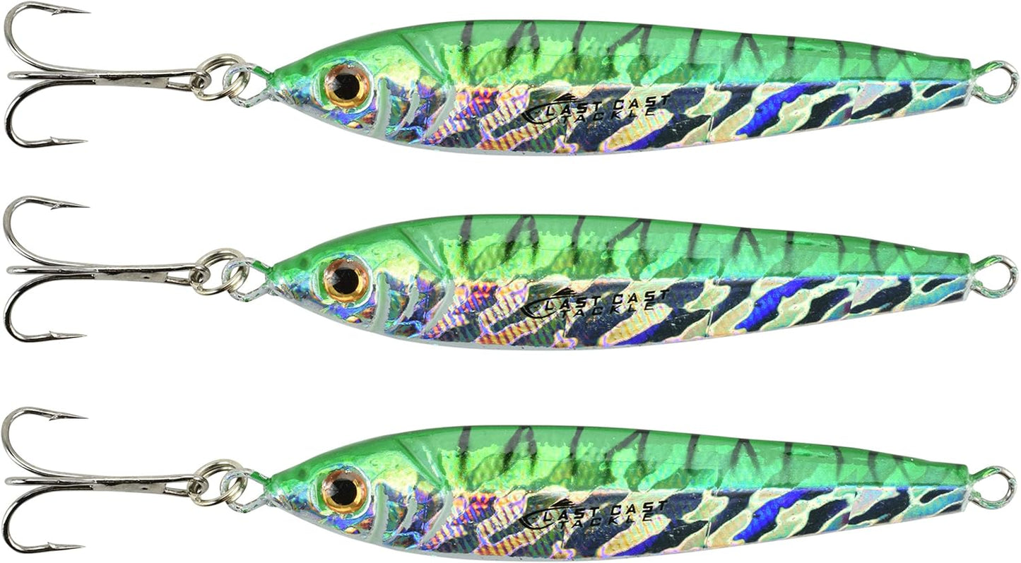 1.5oz-2.5oz Bullet Jig - 3 Pack - 4 Colors & 3 Weights to Choose from