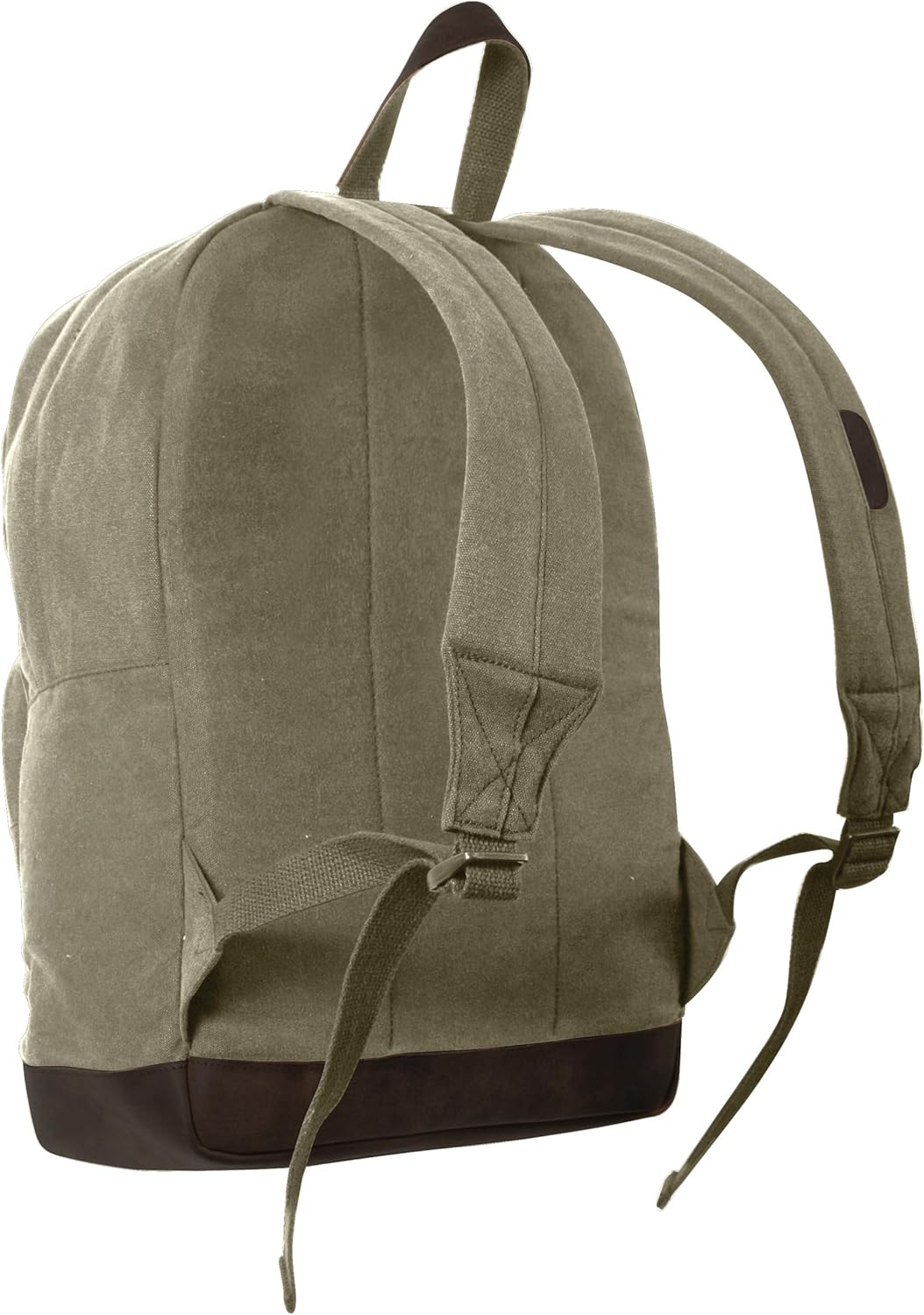 Rothco Vintage Canvas Teardrop Backpack With Leather Accents