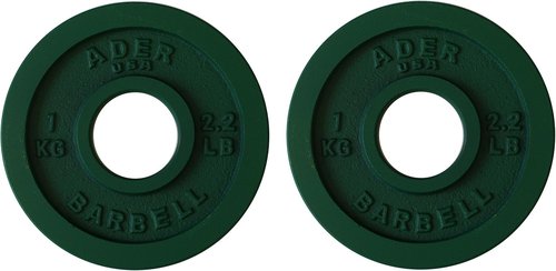 Ader Precision Color Metal Olympic Kilo Gram Plates