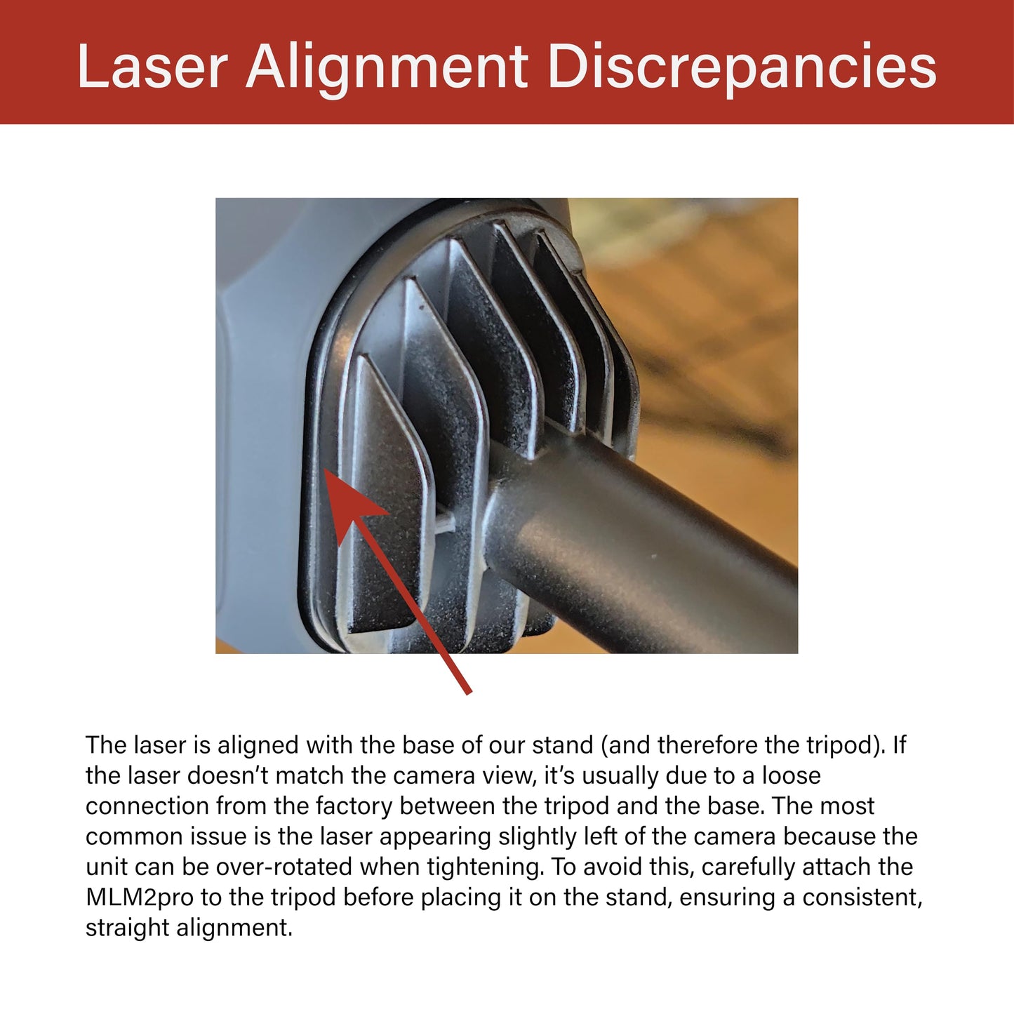 Laser Alignment and Leveling Stand Compatible with Rapsodo MLM2PRO - V2 Heat Proof Design