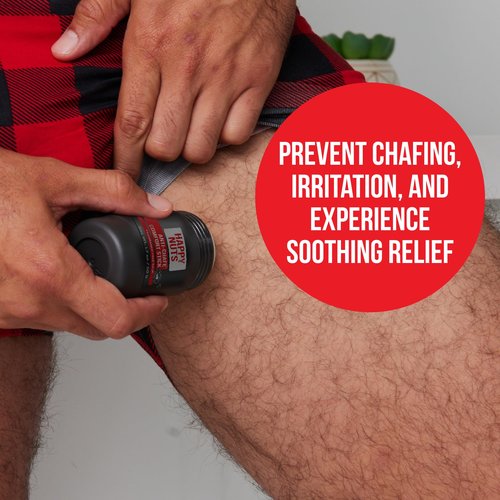 HAPPY NUTS Anti-Chafe Comfort Stick for Men: Ultimate Friction Defense & Chafing Prevention for Active Lifestyles - Perfect for Runners, Cyclists, & Active Men (1 Pack)