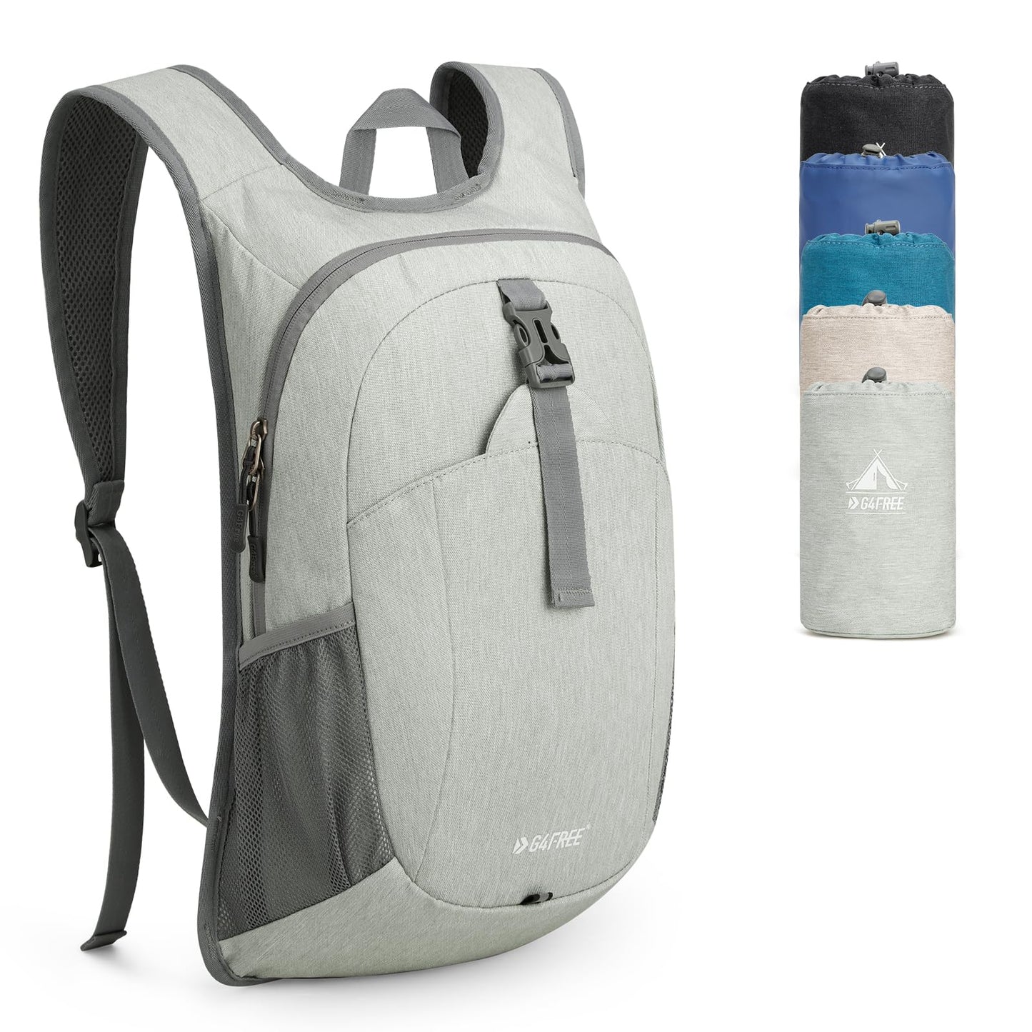 G4Free Sling Bag RFID Blocking Sling Backpack+12L Lightweight Small Hiking Backpack