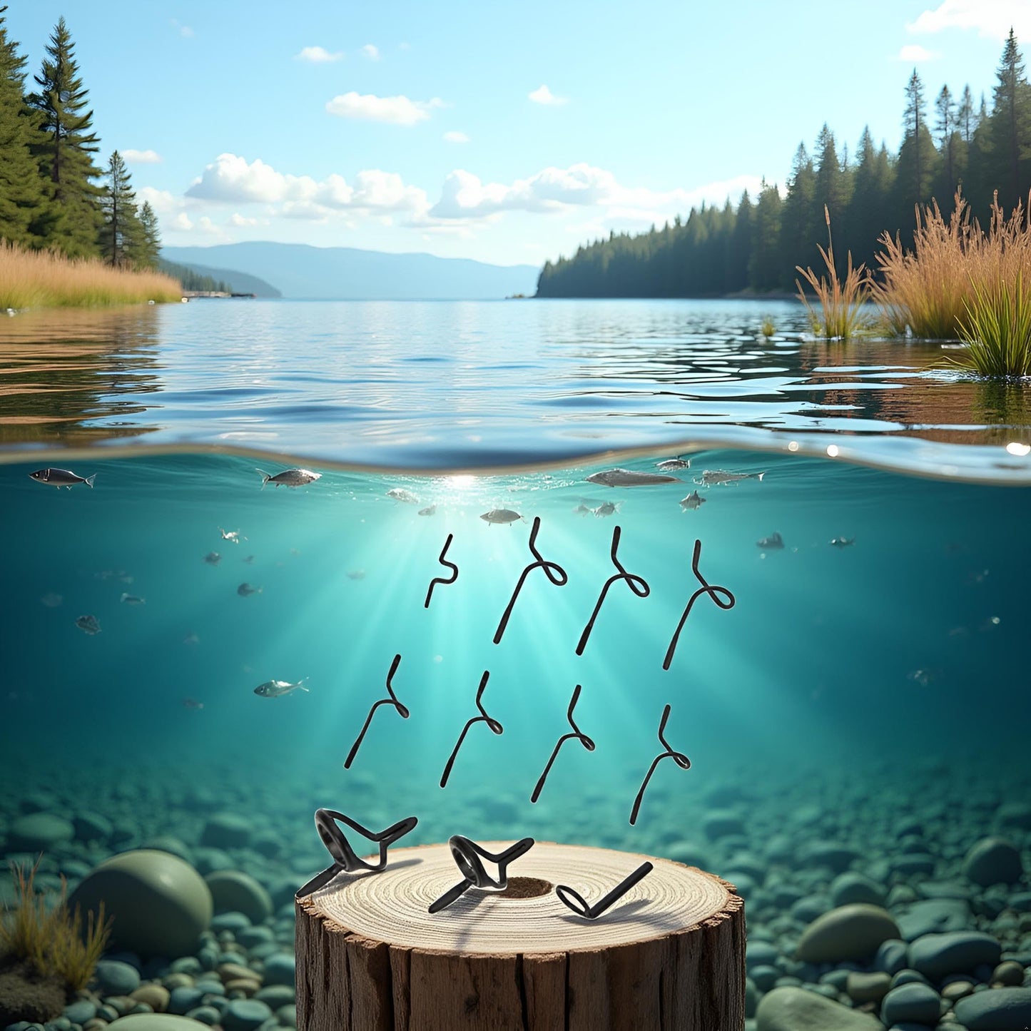11 Pcs Black Fishing Fly Rod Guide Set Stainless Steel Frame DIY Eye Rings Different Size Guide Corrosion-Resistant Fishing Rod Guide Fly Rod Guides and Tips, Fishing Rods, Rods and Accessories
