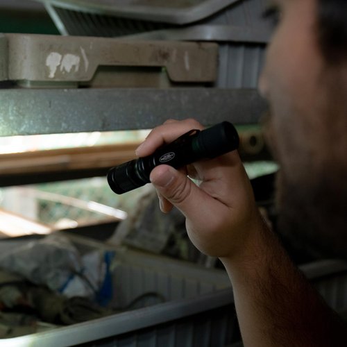 Police Security - Proflex Flashlight - 500 Lumens - Water Resistant