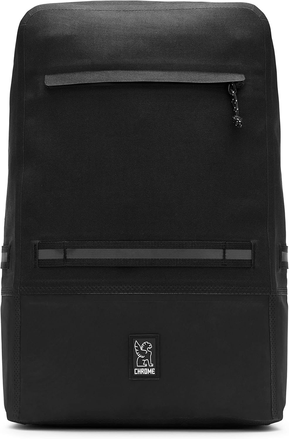 Chrome Industries Pro Barrage Waterproof Roll-Top Satchel Backpack Black Black
