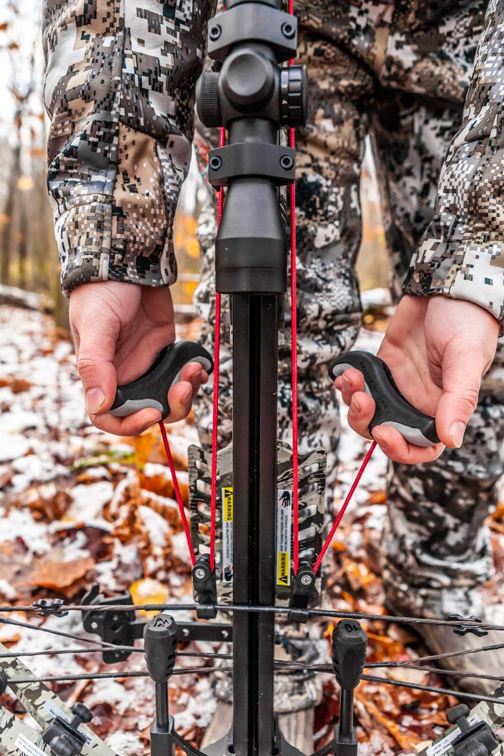 Killer Instinct Quick-Draw Rope Cocker - Universal Crossbow Cocking Aid with BCY Cord & Nylon Handles, Eases Draw Weight 50%
