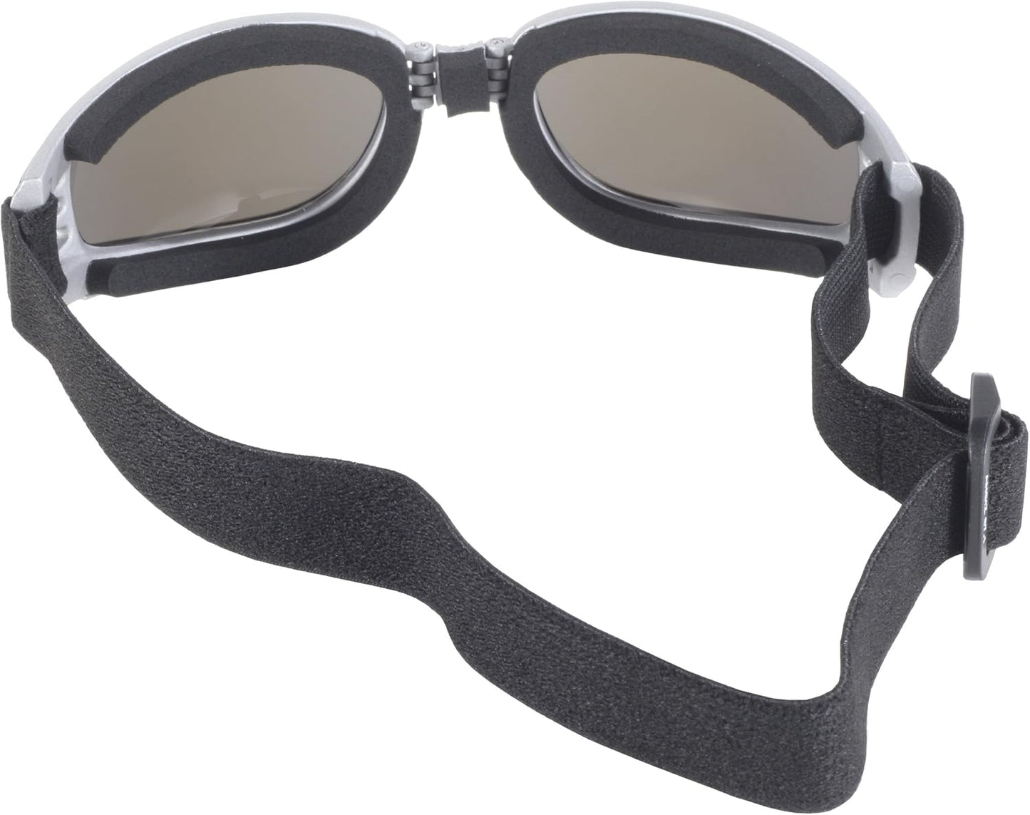 Pacific Coast Nomad Value Folding Riding Goggles Black Frame Smoke Lens