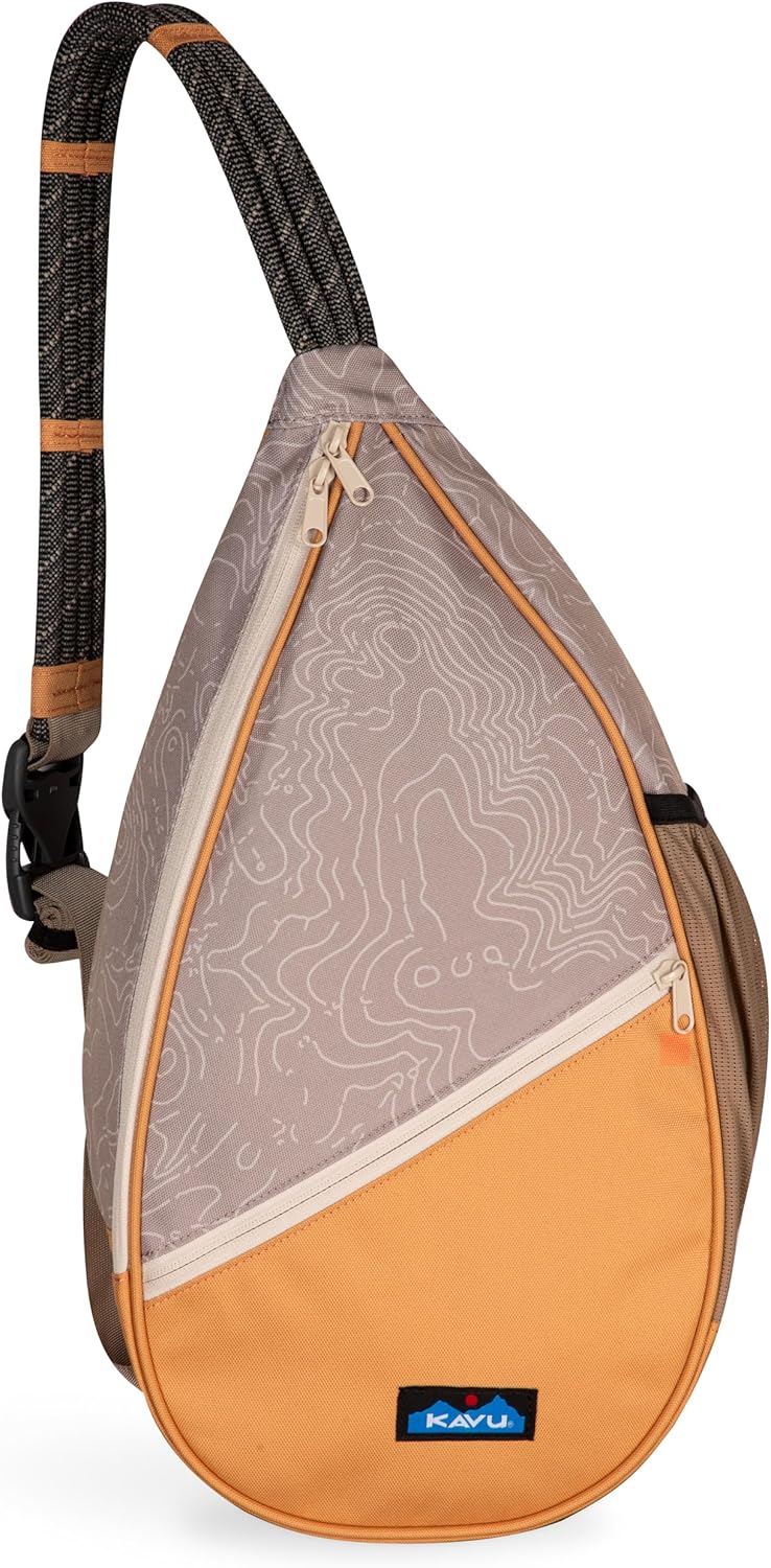 KAVU Paxton Pack Backpack Rope Sling Bag - Jet Black