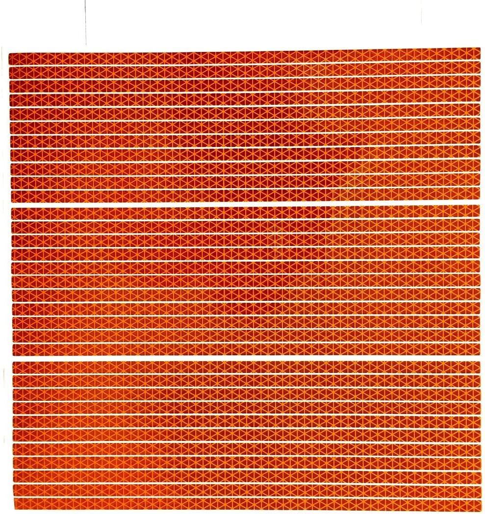 customTAYLOR33 High Intensity Reflective Straight Strips - (33) 12" Strips (Many Colors) (Blue)
