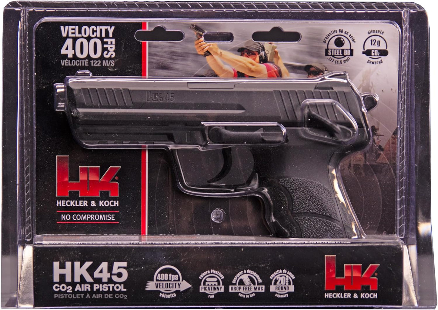 Umarex HK Heckler & Koch HK45 .177 Caliber BB Gun Air Pistol