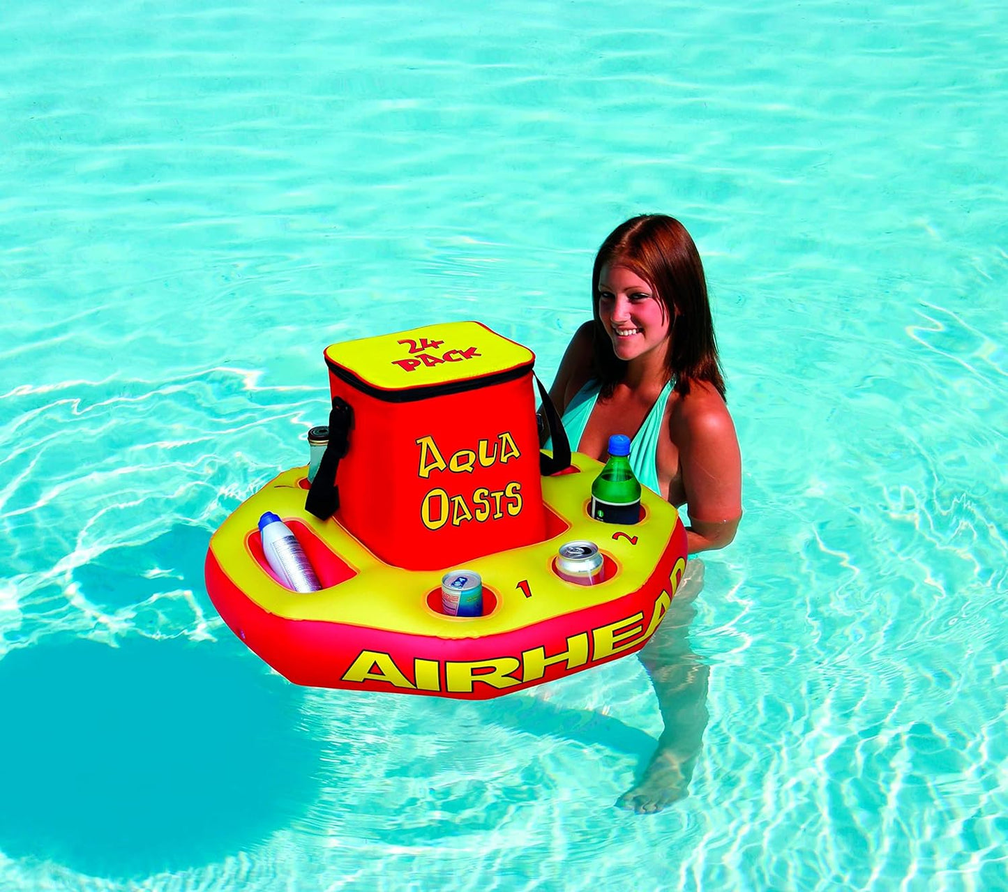 Airhead Aqua Oasis Floating Beverage Cooler
