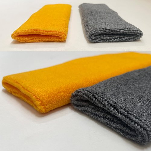 Couver Premium Quality Athletic 9inch Thick Cotton Terry Cloth Elbow Wrist Sweatband 1PC