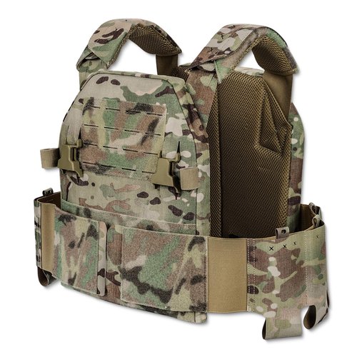 ACE TAC LPPC V.2 Tactical Vest, Low-Profile Vest, Modular, Placard Compatible, Made from 1000D Nylon Laminates MultiCam (MultiCam)