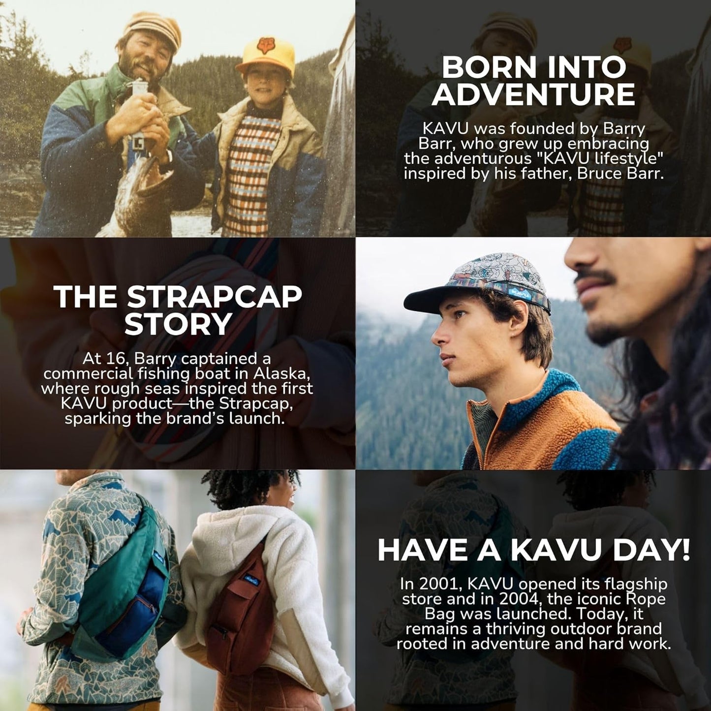 KAVU Rope Bag - Sling Pack for Hiking, Camping, and Commuting
