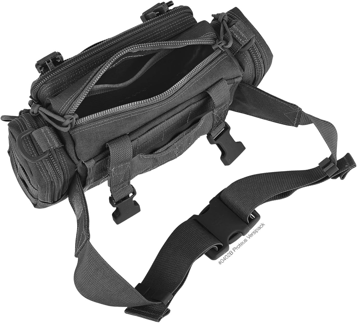 Maxpedition Unisex Adult Waist Proteus Versipack Black, Black