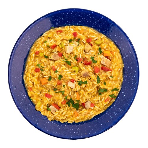 Mountain House Rice & Chicken + Mountain House Chicken Fajita Bowl | Freeze Dried Backpacking & Camping Food | 2 Servings Each