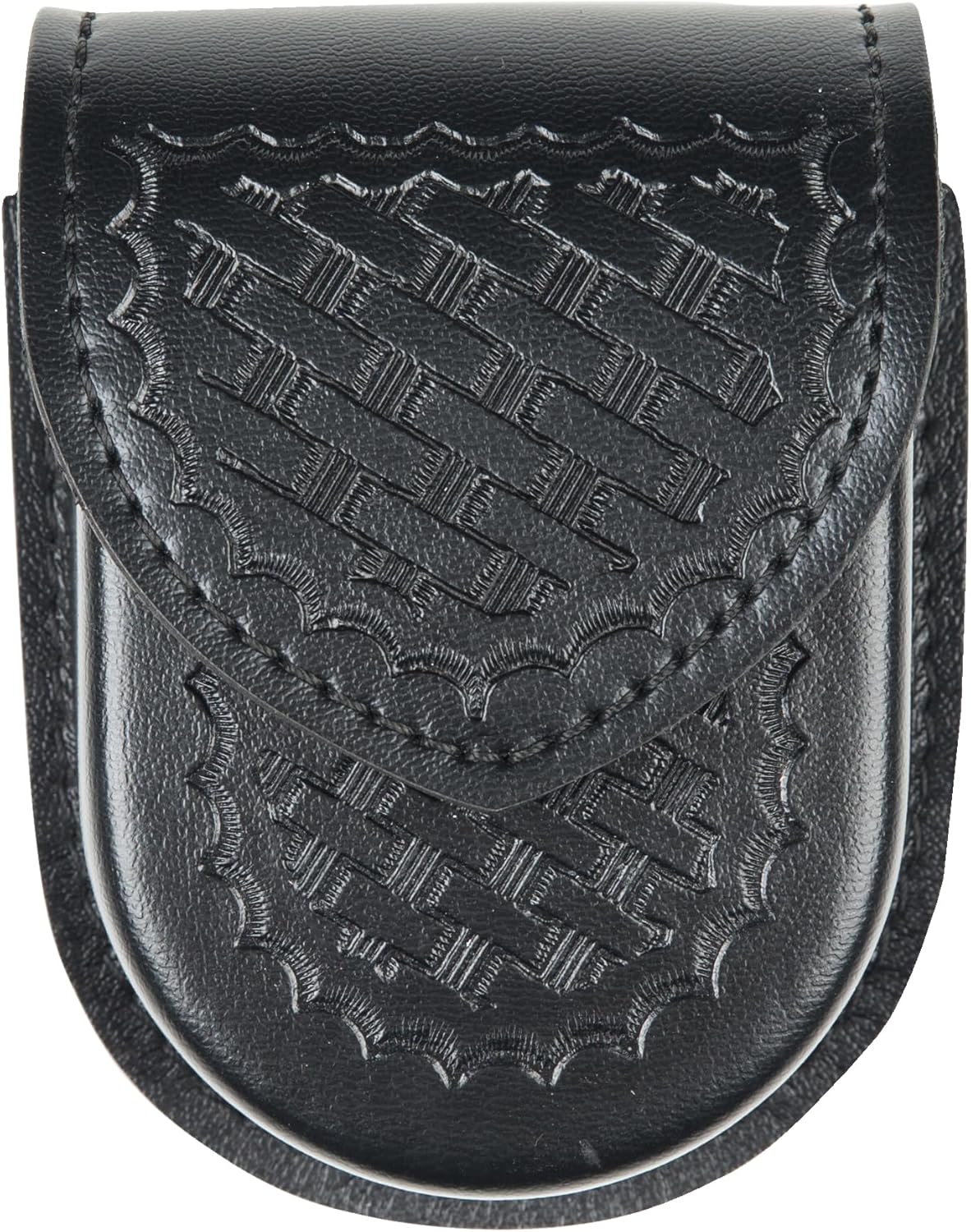 Safariland Duty Gear Double Handcuff Case - 2.25" Duty Belt Loop - Basketweave