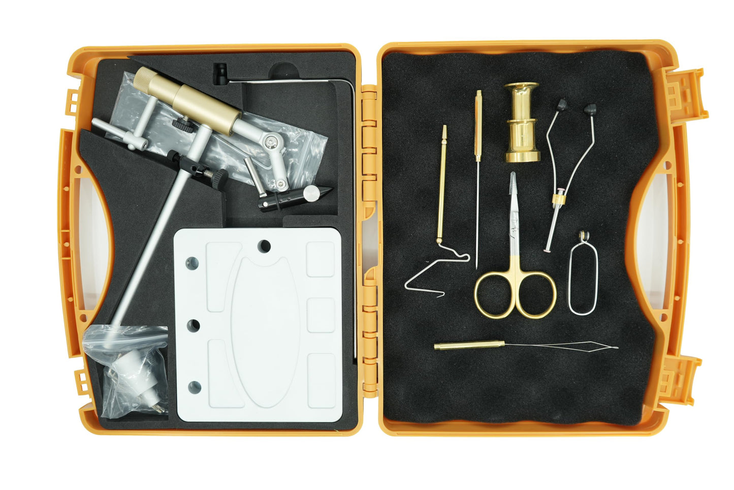 Kingfisher Fly Tying Clarkfork Fly Tying Vise Kit with Tools