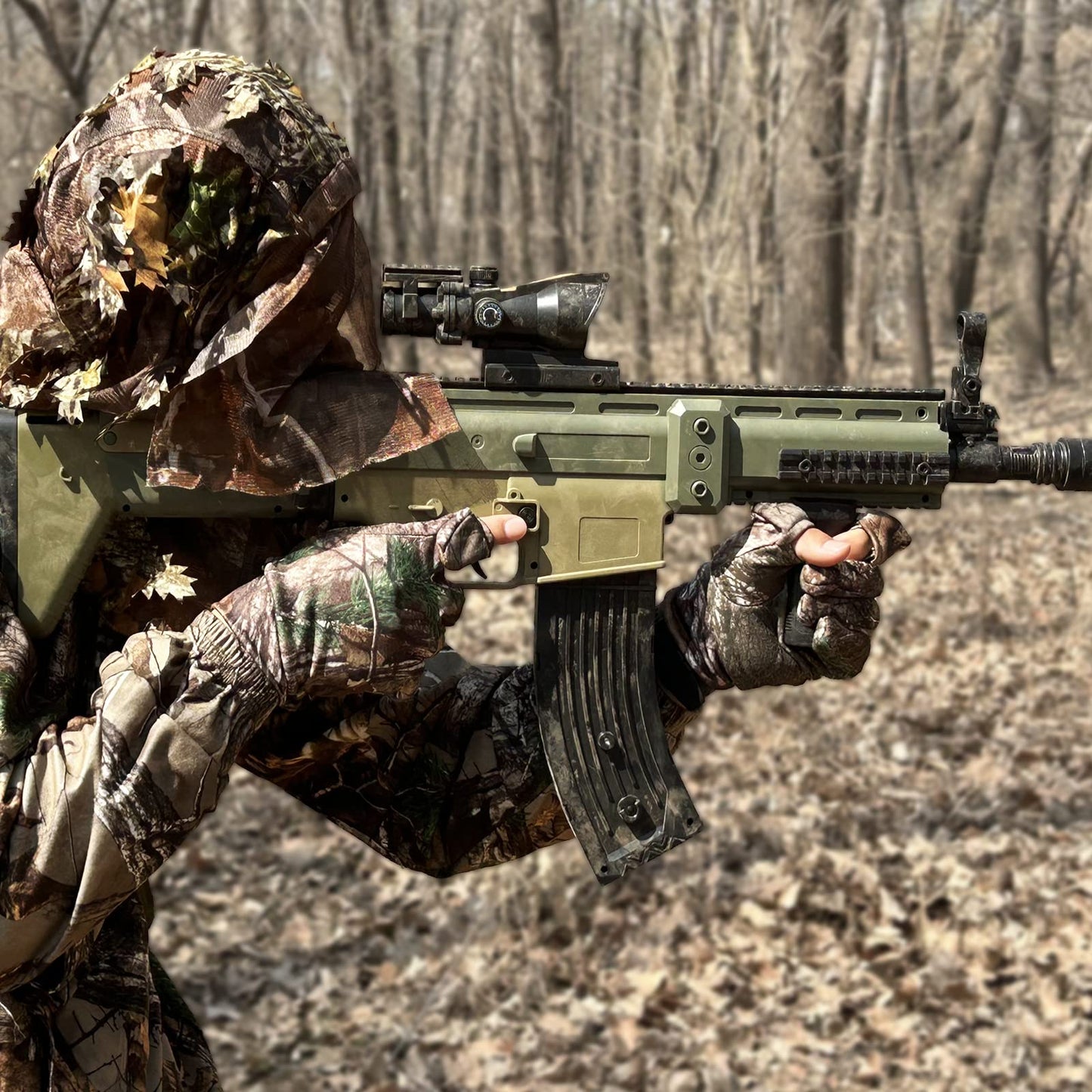 BEAUTI4U Hunting Equipment Hunting Gloves Camo Hunting Gear Men’s Camo Hunting Gloves for Outdoor Activities