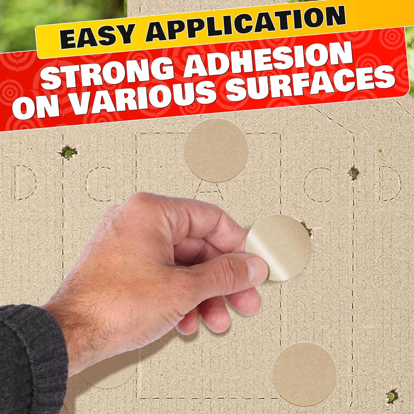 1000Pcs Cardboard Targets for Shooting - 1" IDPA Practice Dots Mini Targets for Pistol Range - Airsoft Stickers Archery Paster
