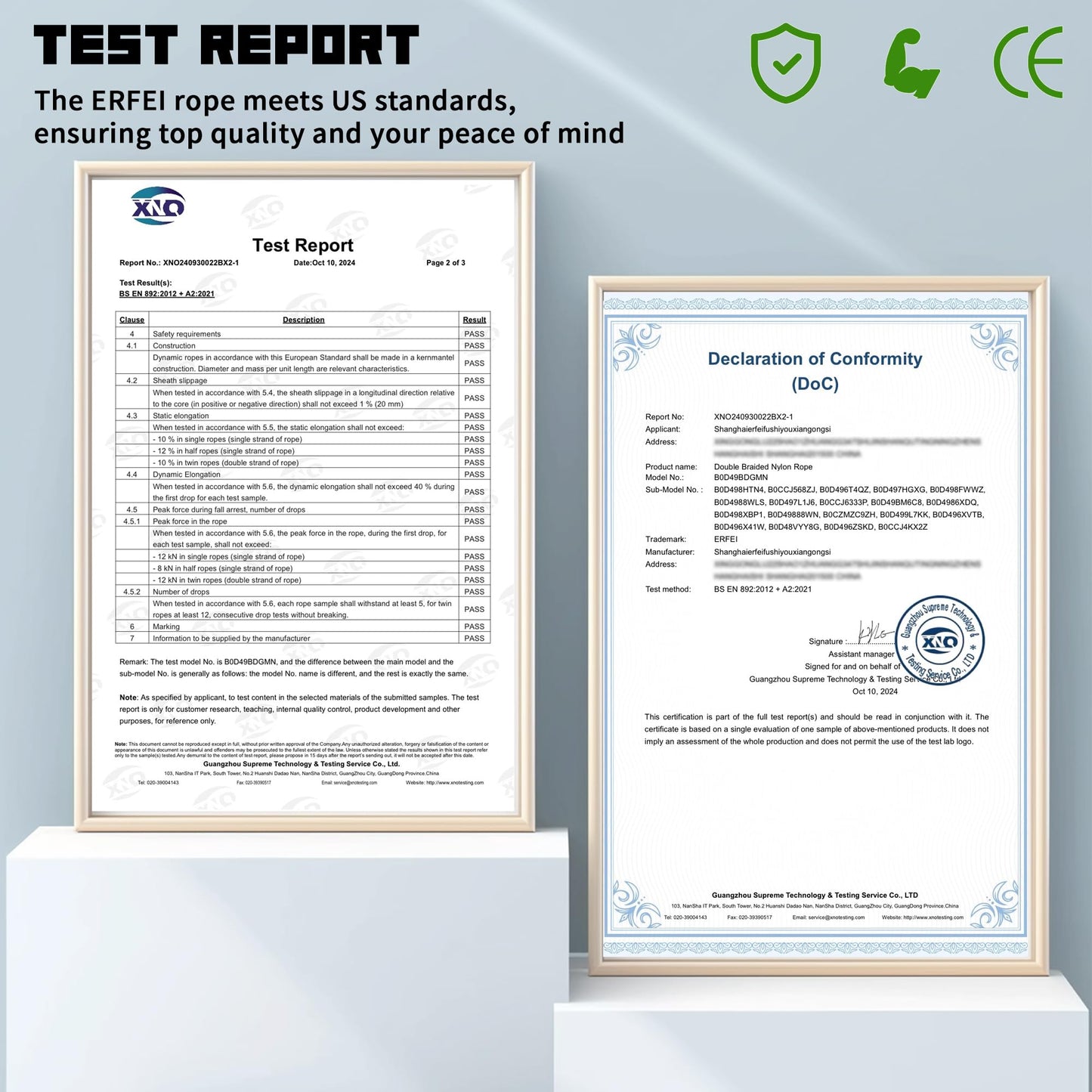 3/8 Inch 120ft Double Braided Polyester Arborist Rope, Heavy Duty Nylon Rope for Anchor, Tree Work, Cargo, Pulling, Sailing(ArmyGreen)