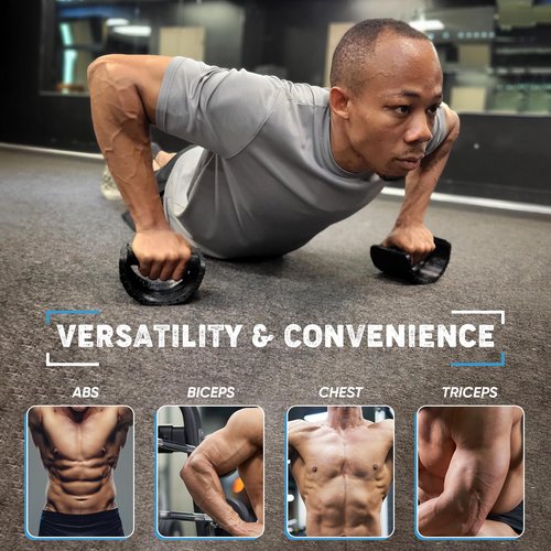 MAXREACH Ultra Rockers – Instability Training Platform for Core Strength, Balance, and Stability | Wrist Relief for Push-Ups & Strength Training | Home Gym & Fitness Equipment
