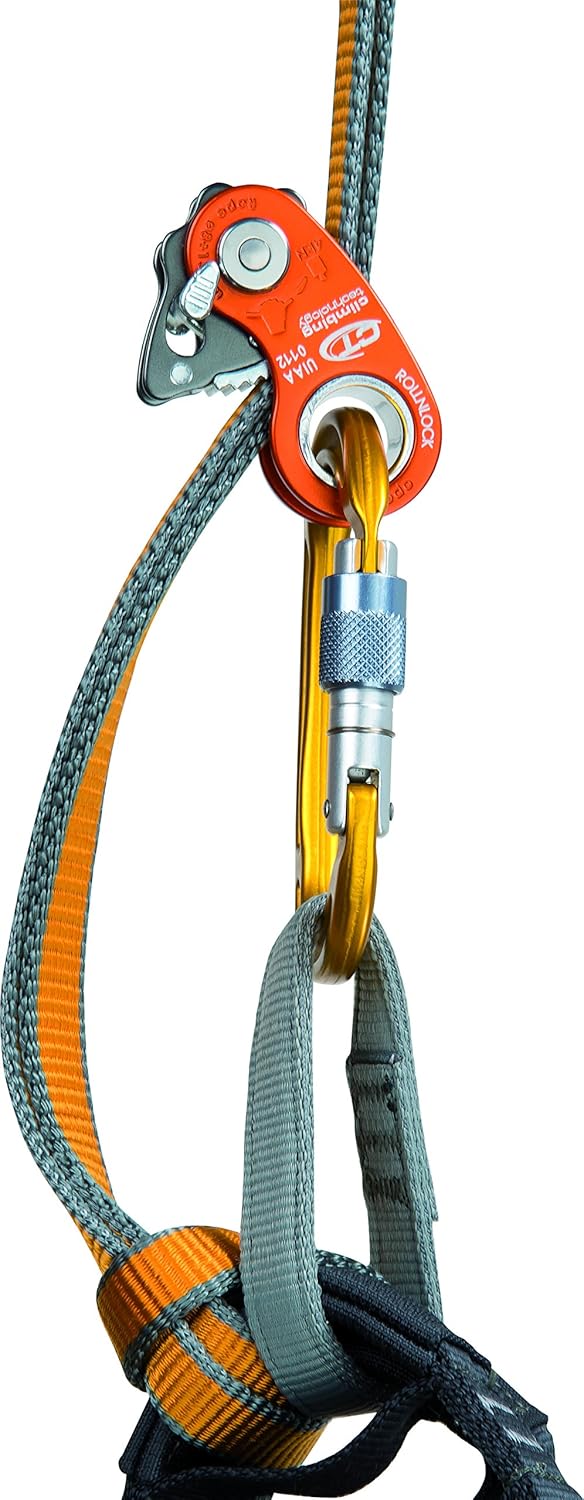 RollnLock Pulley, Orange, One Size