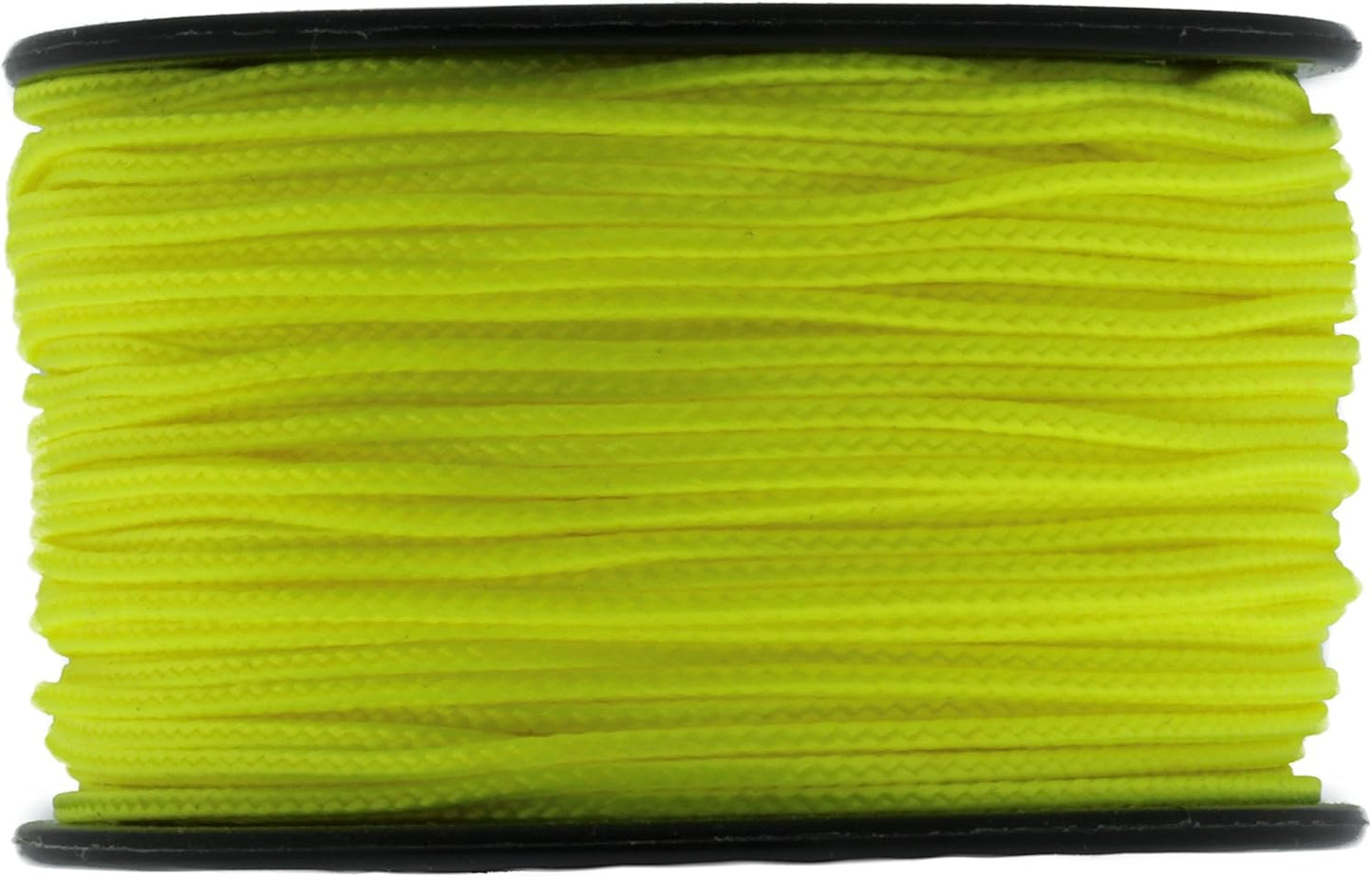 JIG PRO SHOP Black 1.18mm x 125' Micro Cord Paracord - Made in The USA