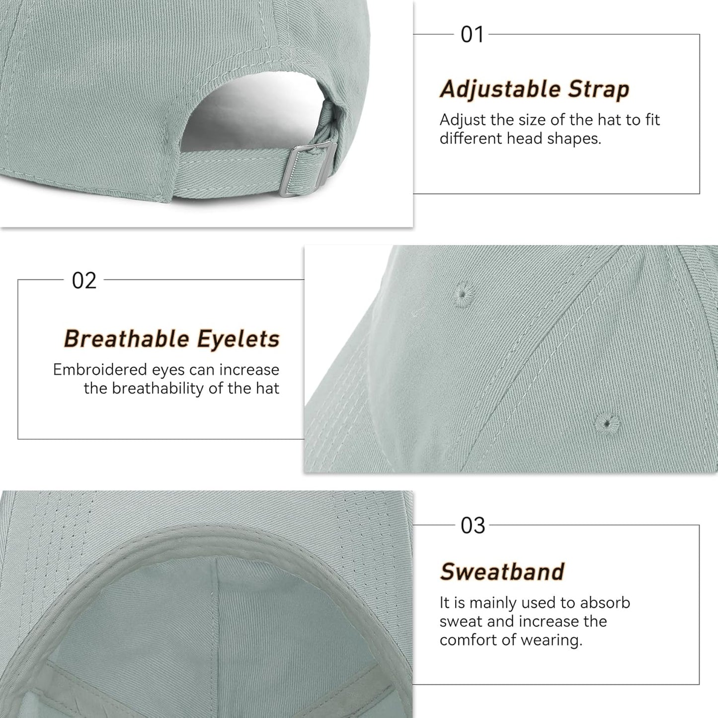 Adjustable Unisex Baseball Cap | Vintage Golf Dad Hat for Men & Women