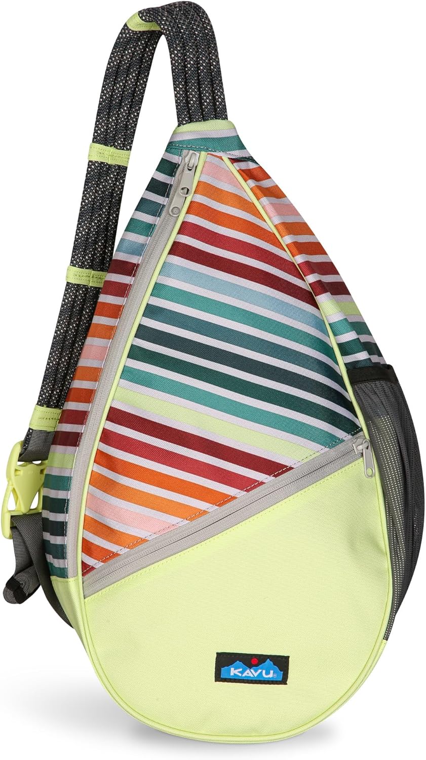 KAVU Paxton Pack Backpack Rope Sling Bag - Jet Black