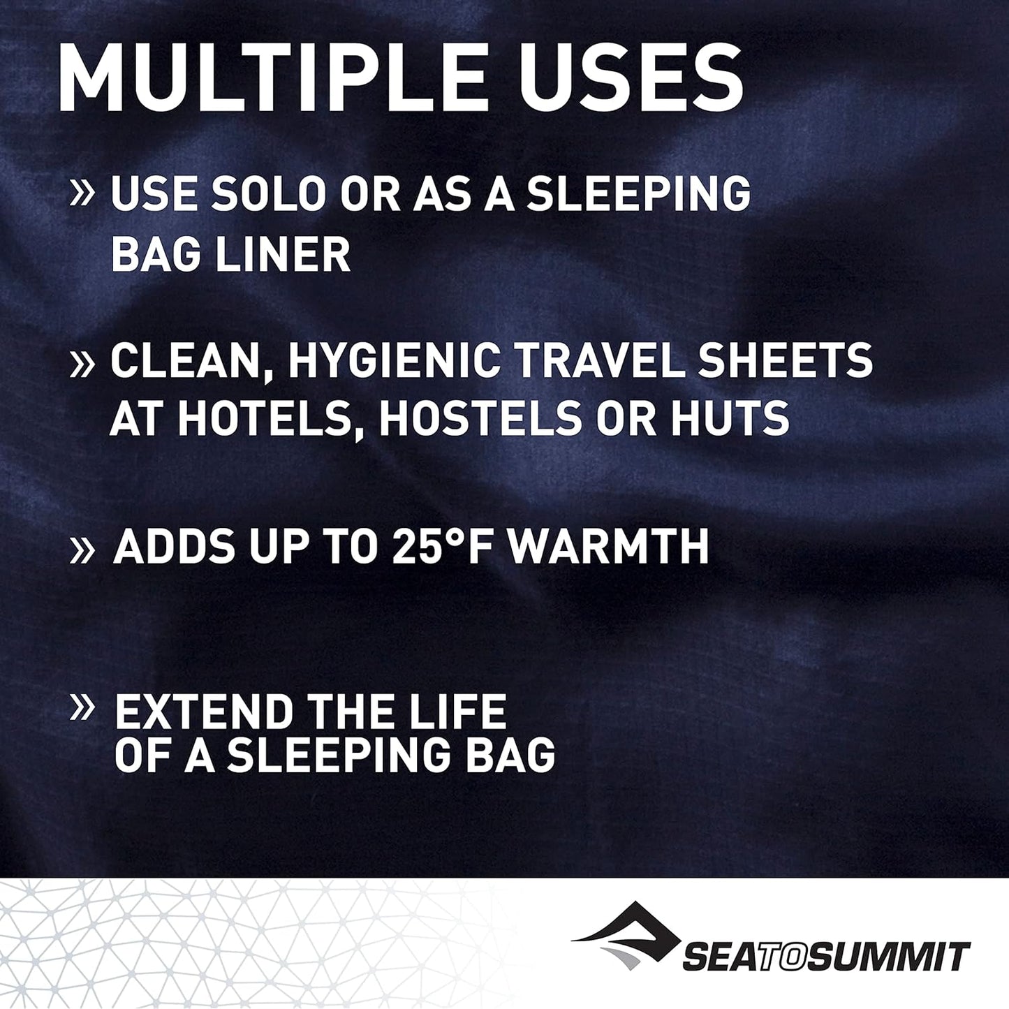 Sea to Summit Thermolite Reactor Extreme Sleeping Bag Liner - Red, 90 x 210 Centimeter