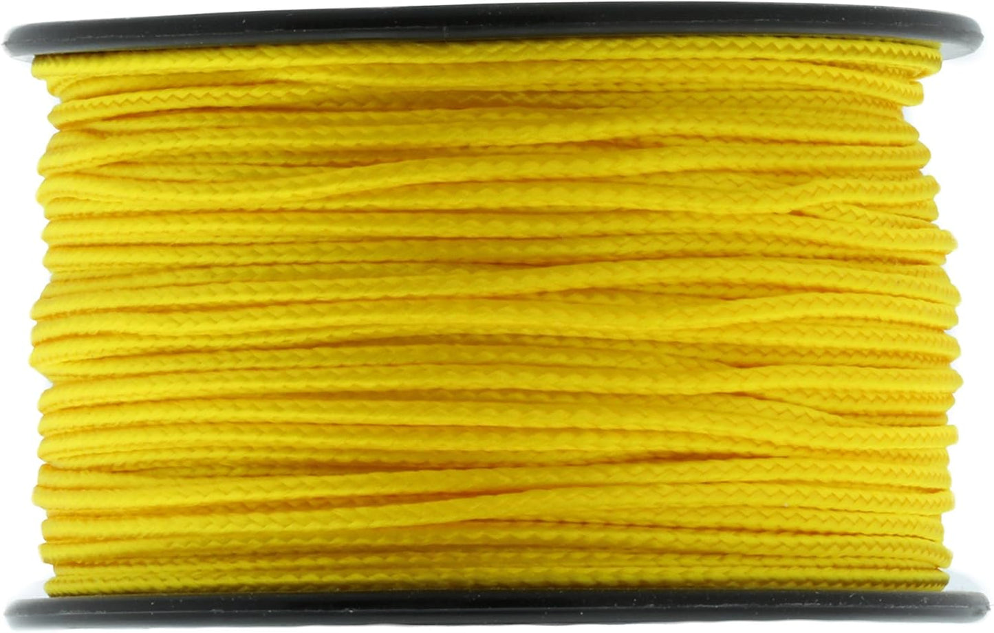 JIG PRO SHOP Black 1.18mm x 125' Micro Cord Paracord - Made in The USA