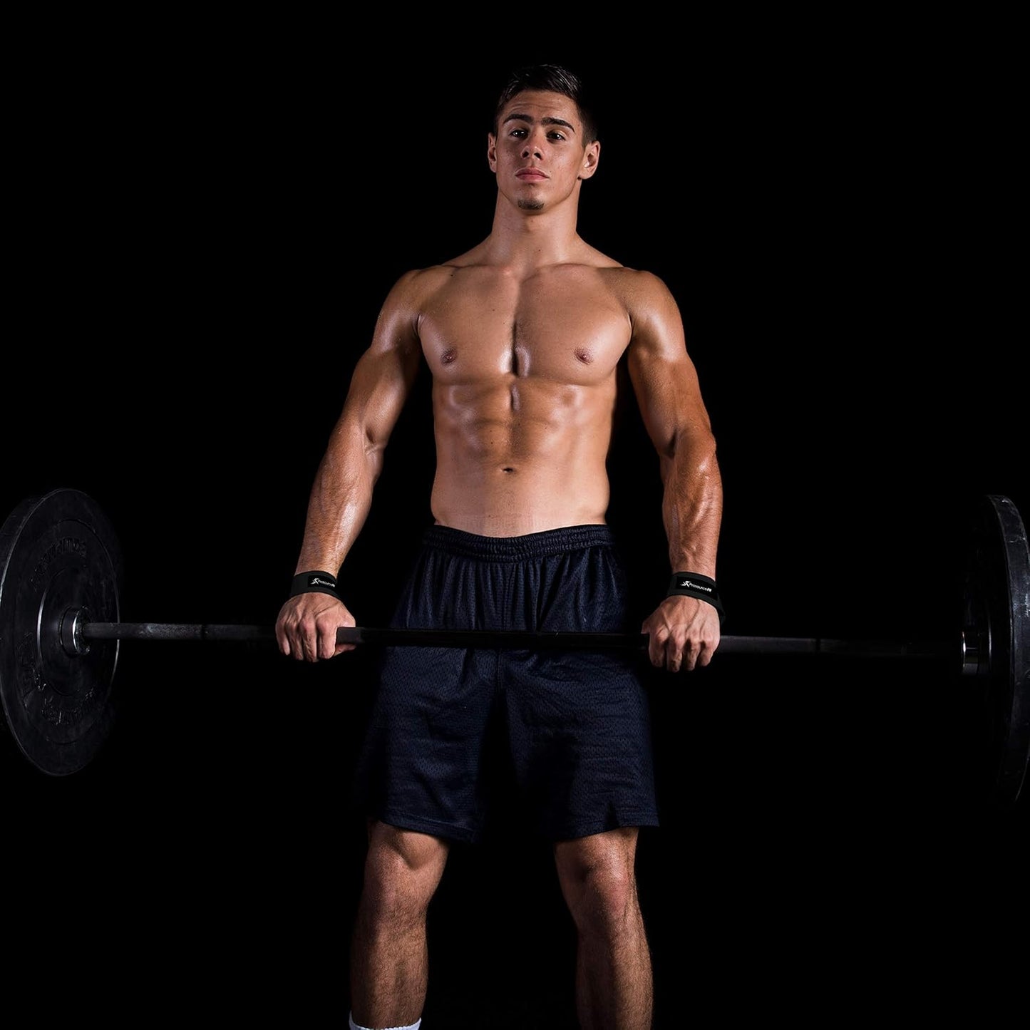 Adjustable Weight Lifting Straps for Men & Women - Enhanced Grip Cotton Straps, Beige