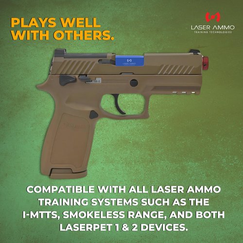 Recoil Enabled SureStrike Training Laser Device (Class I, 3.5mW) for use Training Targets and Systems (Sig M18 (Red Laser))