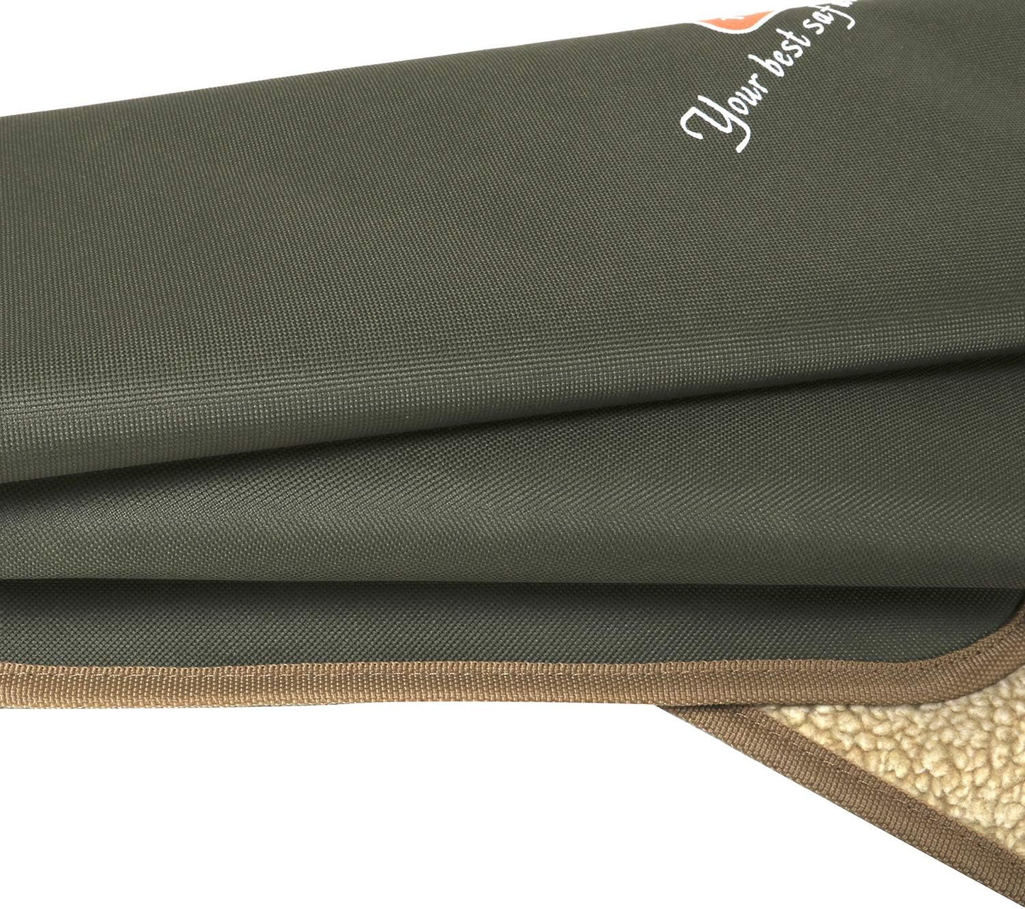 Tourbon Gun Rifle Roll-up Cleaning Mat Pad Shooting Hunting Gun Tool Kit Fleece Lined