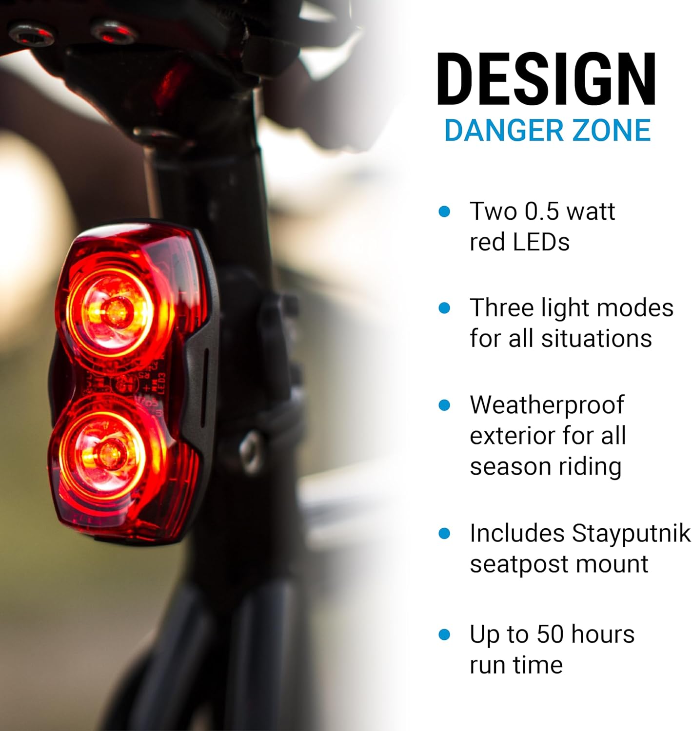 Portland Design Works Danger Zone Tail Light