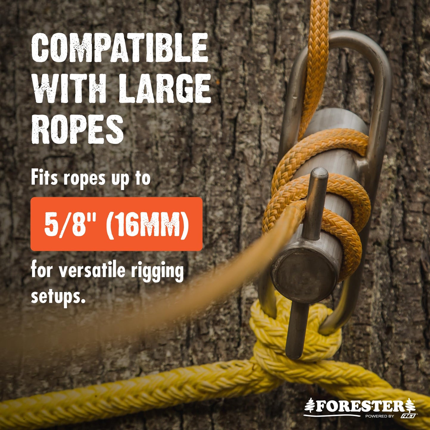 FORESTER Port-A-Wrap - Stainless Steel Port O Wrap | 7000lb Breaking Strength (Medium)