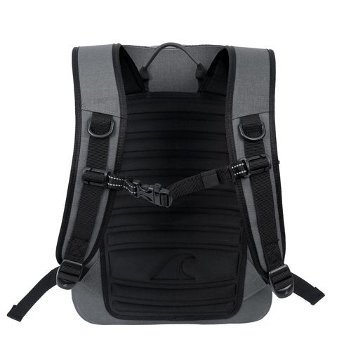 Breakwater Supply™ Fogland Lite CORDURA Small Waterproof IP68 Submersible Backpack | Laptop Sleeve & Airtight Zippers for Outdoors, Kayaking, Hiking, Cycling, Unisex TPU Dry Bag (Goshen Gray, 15L)