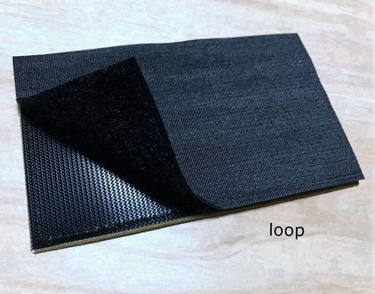 2x3.5 Infrared IR Ace of Spades Death Dead Card Patches Tactical Vest Patch Hook-Fastener Backing (Reflective Black-White)