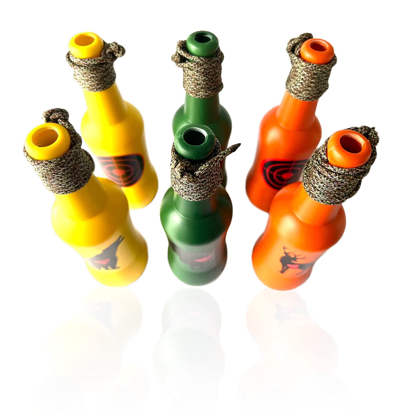 Bottle OPS Reactive Shooting Targets - Only Fillable Self Healing, Shatterproof, All Calibers, Indoor Outdoor Gun Range Shooting Target