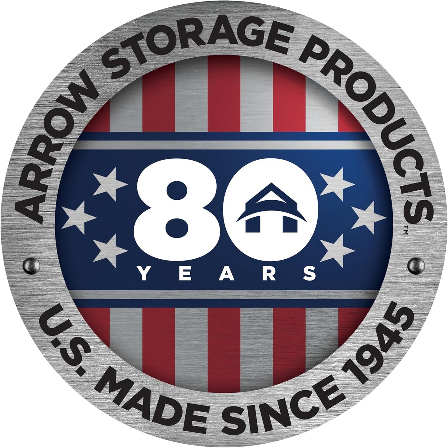 Arrow Shed AK600 Earth Anchor Kit, Steel-stainless