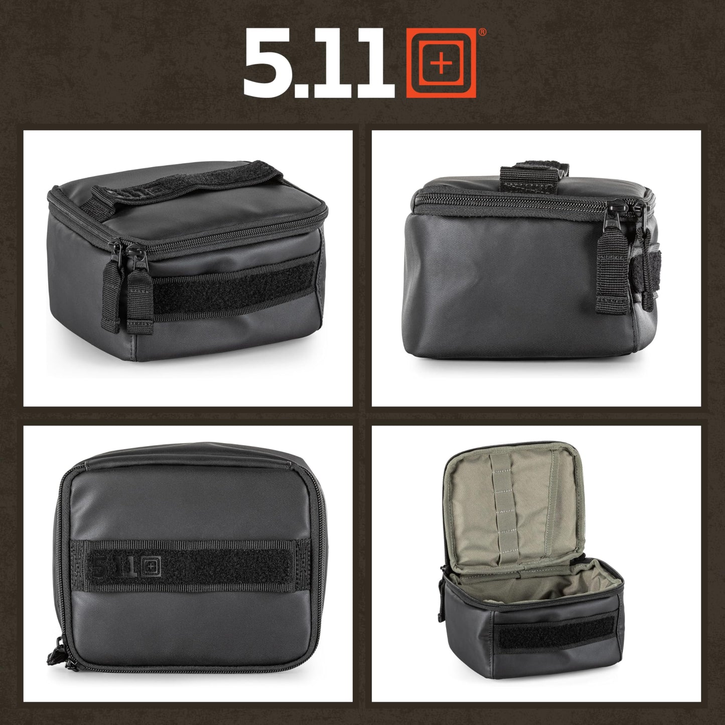 5.11 Responder Med Pouch Tactical Organizer, Style 56749, Black