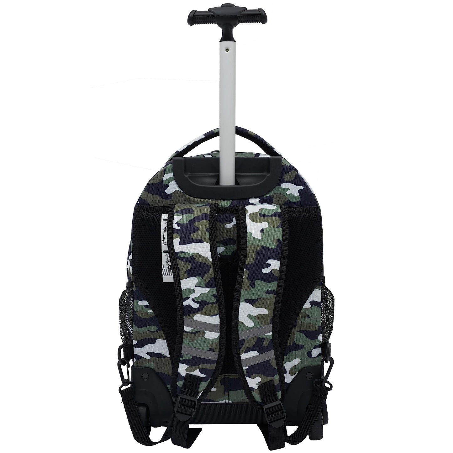 Travelers Club Rolling Backpack, Camo, 18 Inch