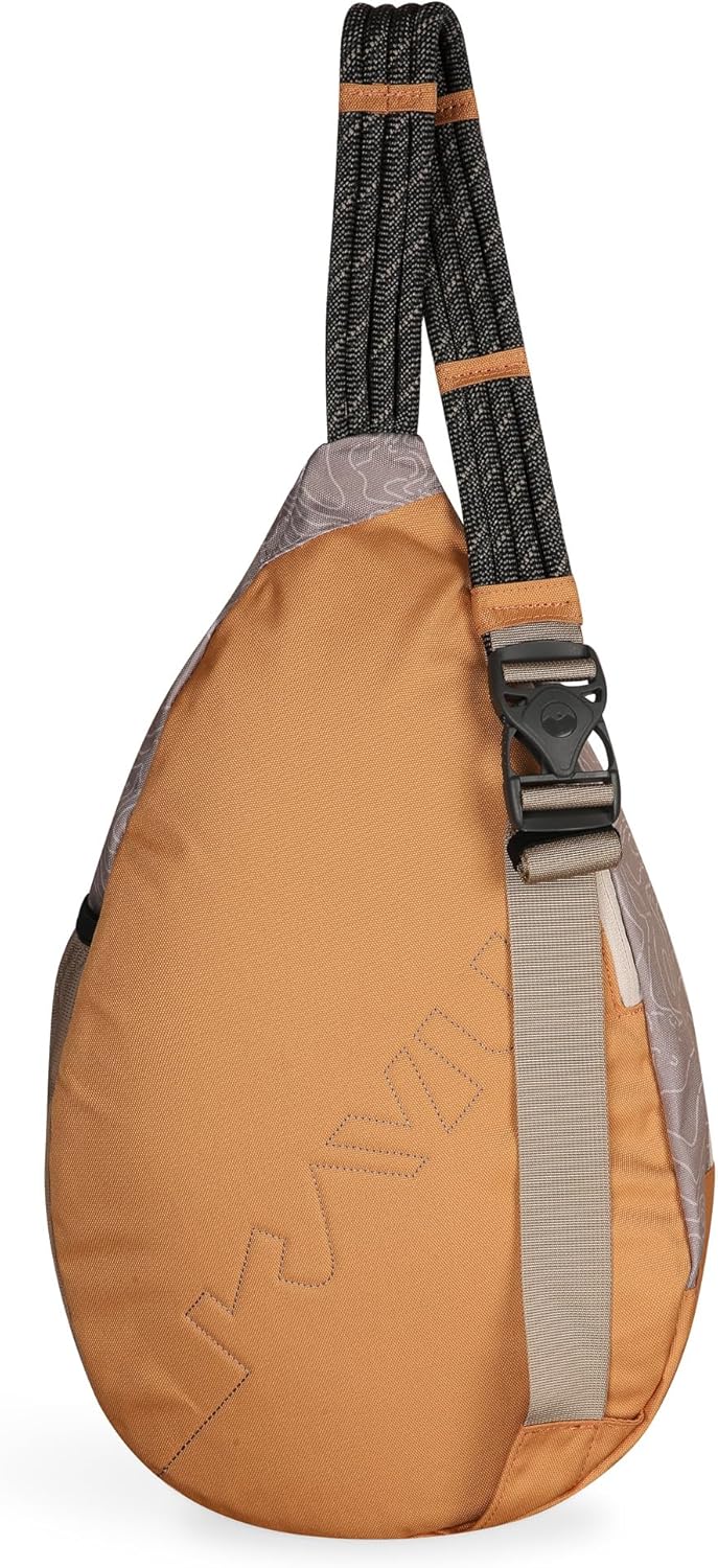 KAVU Paxton Pack Backpack Rope Sling Bag - Jet Black