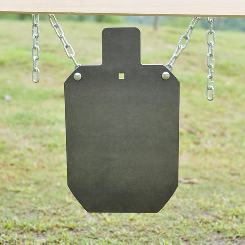 AR500 Steel Targets for Shooting, FULLBOW 1/2" Thick Rifle Rated Gong Silhouette Metal Target for Precision Shooting