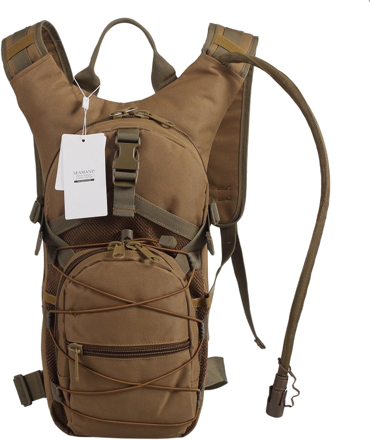 Hydration Backpack with 3L Water Bladder for Hiking and Climbing