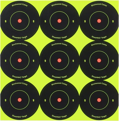 Birchwood Casey SHOOT-N-C 2" Bull's-Eye Targets - 108 Targets
