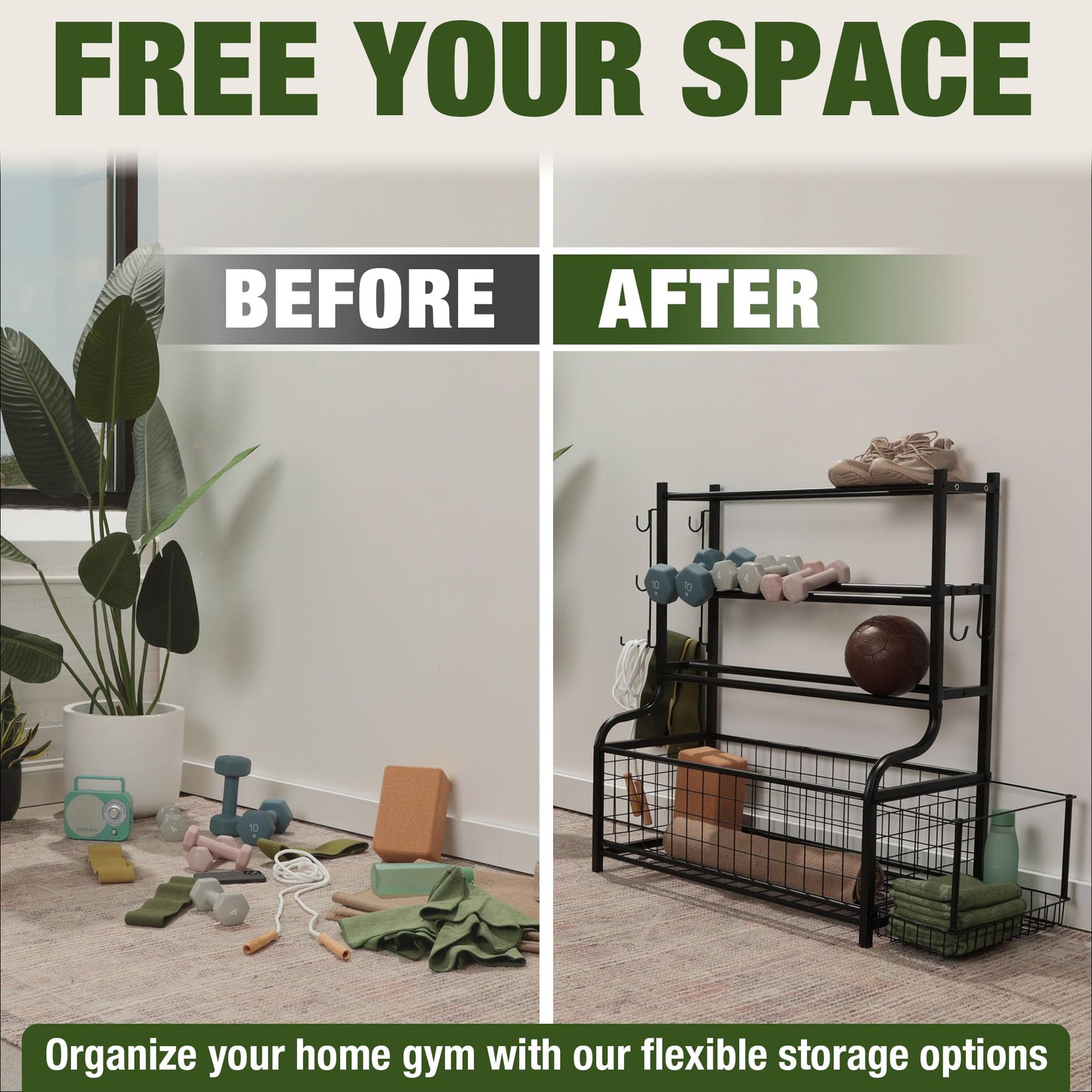 HOMESTEAD Dumbbell Storage Rack