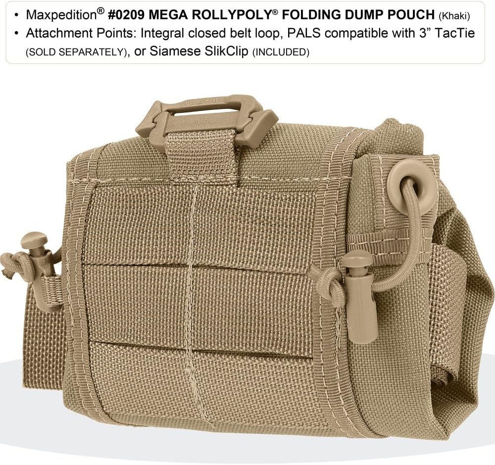 MAXPEDITION Mega Rollypoly Folding Dump Pouch